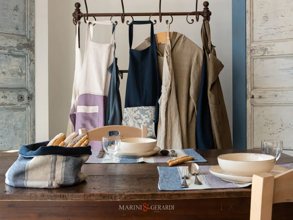 Portapane Tovagliette Americane Personalizzate Jaquard In Lino