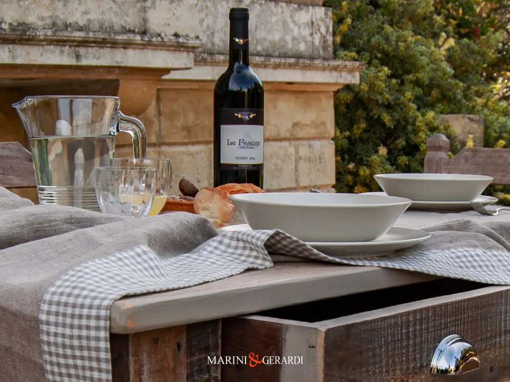 Tovaglie Tavola Puro Lino Nashville Tovagliati Made In Salento