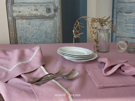 Tovaglioli Su Misura Tovaglie Personalizzate In Puro Lino Fior Di Loto