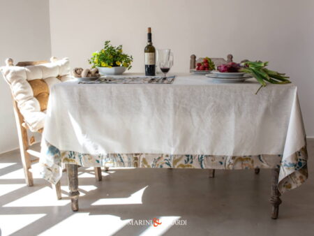 VACANZE ROMANE - Tovaglie Antimacchia Su Misura con bordo