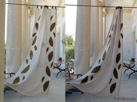 ATENA - Tenda di puro lino Romantica