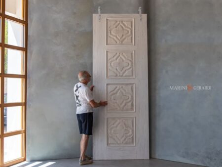 Grande Porta in Legno Scorrevole Su Misura - Sliding Door