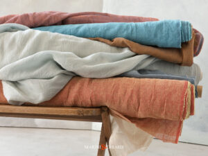 Tessuto Tende Lino Stropicciato Vendita Al Metro