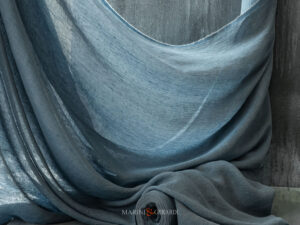 Tessuto Lino Stropicciato C06 Avio Tende Moderne