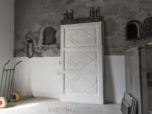 Porta In Legno Scorrevole Decapata Arredo Industriale