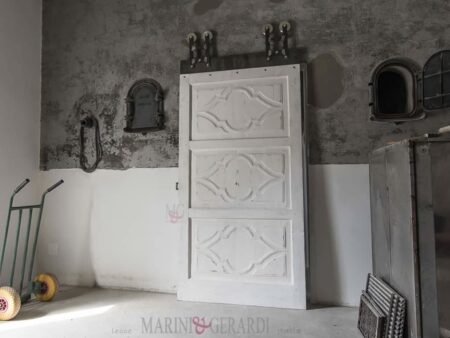 Porta In Legno Scorrevole Decapata Arredo Industriale