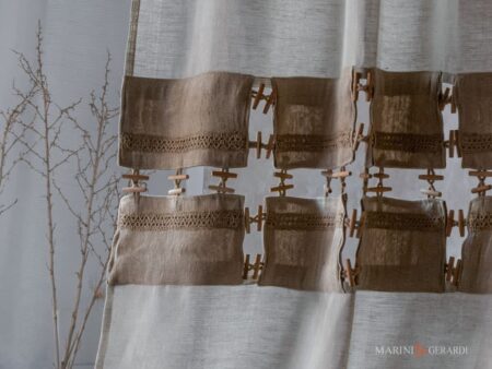 Passamaneria juta corda per tenda lino canapone shabby chic