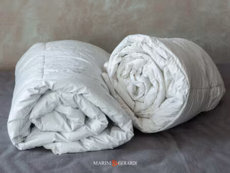 ROCCARASO - Piumino in piuma Matrimoniale volume e comfort termico eccellente.