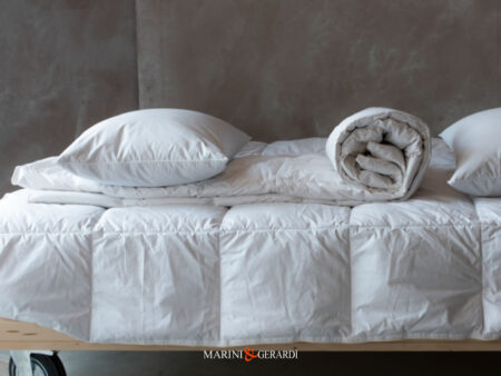 SILA - Piumino in piuma d oca Matrimoniale 4 Stagioni Con Gunaciali Anallergico Antiacaro