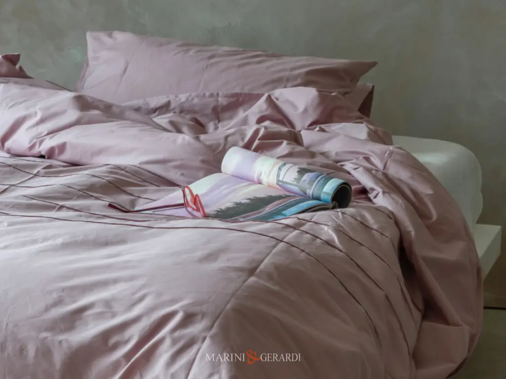 Sacco Copripiumino Matrimoniale Singolo In Cotone Zefiro E Guanciali