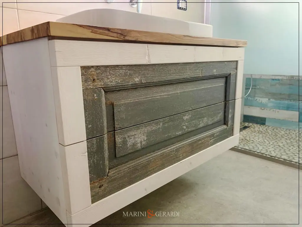 cassettiera bagno con anta vecc