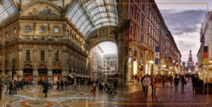 milano centro la galleria lo shopping - Negozi Tende da Interni Milano su misura online con Tessuti in Lino