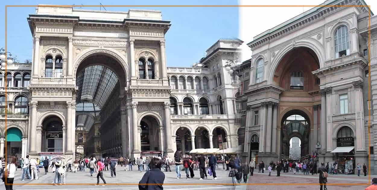Milano galleria piazza scala centro citta - Negozio Tessuti Milano Tende & Tendaggi in Lino
