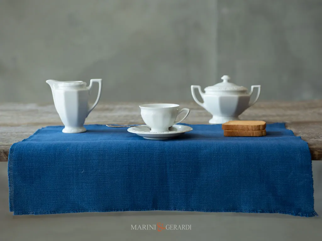 tovagliete americane prima colazione yuta blu elettrico