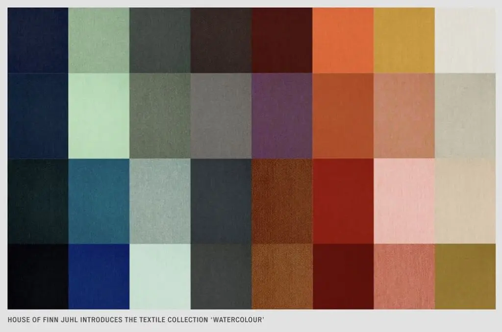 house of finn juhl introduces the textile collection watercolour