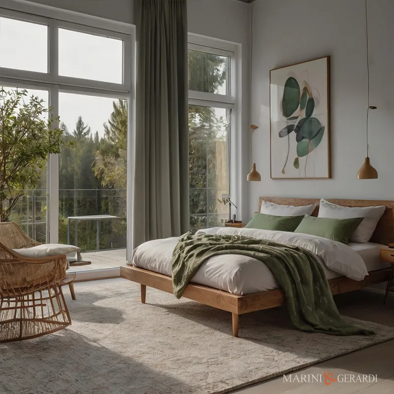 Tende per la casa tendaggi in lino stanza da letto