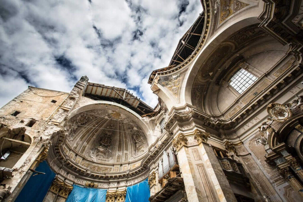 L'aquila centro storico e ricostruzione