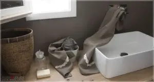 biancheria bagno asciugamani lino tabacco vendita online - Set Asciugamani Bagno a Lecce Tessuti in Lino