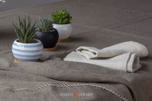 Biancheria da Tavola a Roma tovaglie lino ricamate