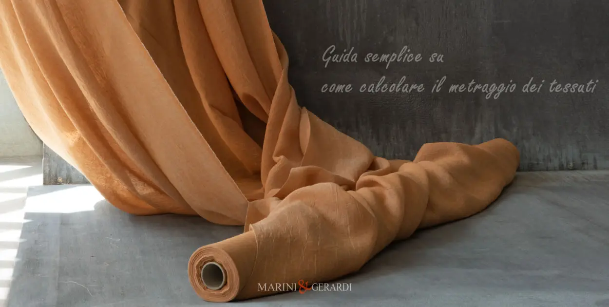 guida semplice su come calcolare il metraggio dei tessuti