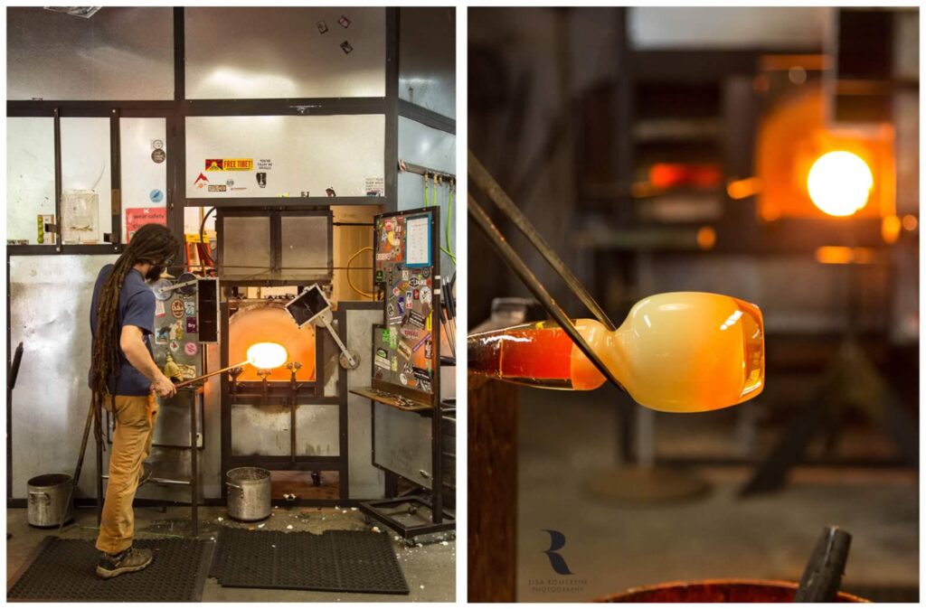 lisa romerein fotografa lavorare il vetro