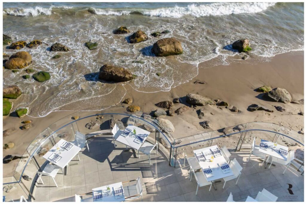 lisa romerein fotografa malibu beach vista spiaggia