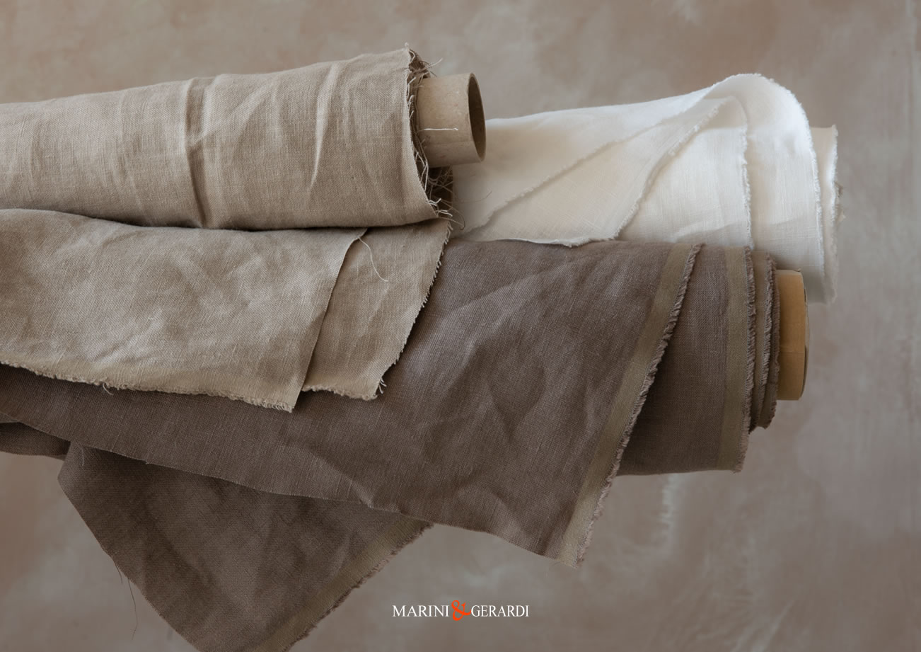radici tessuto puro lino cm.280 per tovaglie e letto