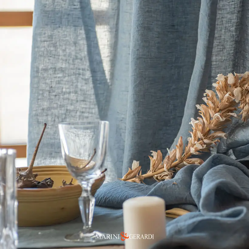 tende interni su misura alta qualità in lino sotto costo
