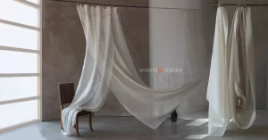 tende moderne soggiorno 2022 2023 puro lino tessuto