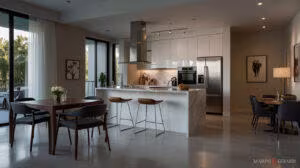 Lecce tende da interno in ambiente moderno