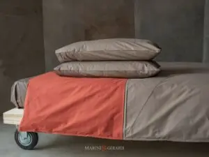 set completo lenzuola matrimoniali cotone percalle con guanciali