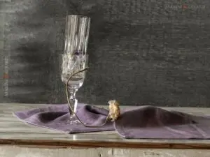 runner da tavola eleganti in lino centrotavola glicine