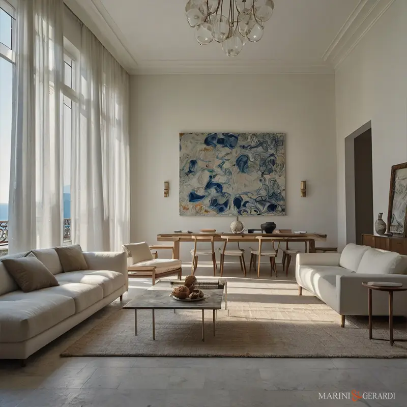 Temde casa al mare in lino per il soggiorno