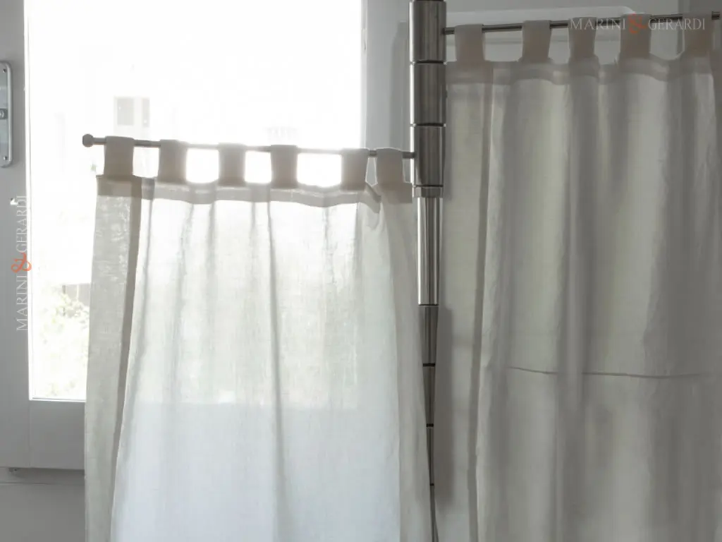 Tende a Vetro Moderne in Lino