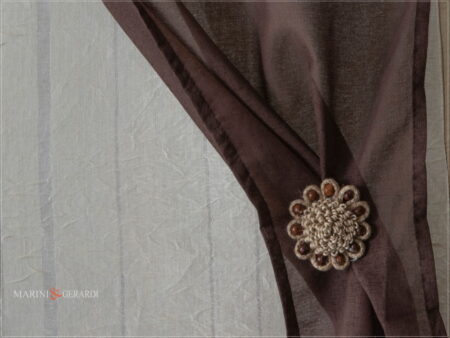 tende a vetro moderne soggiorno lino garzato con fiore