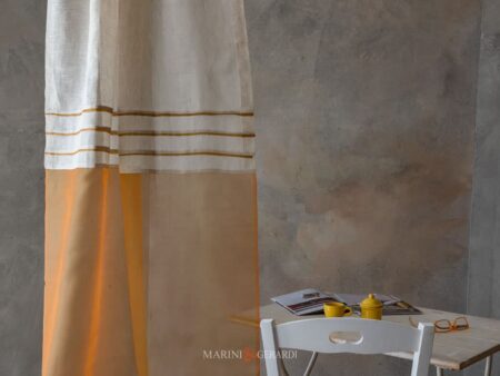 tende salone moderno online lino e seta