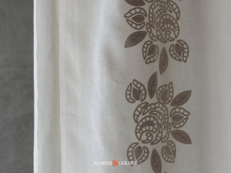 tenda doppio telo classico lino bianco naturale