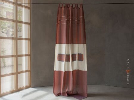 tende design moderno lino stropicciato antenore - Marini & Gerardi