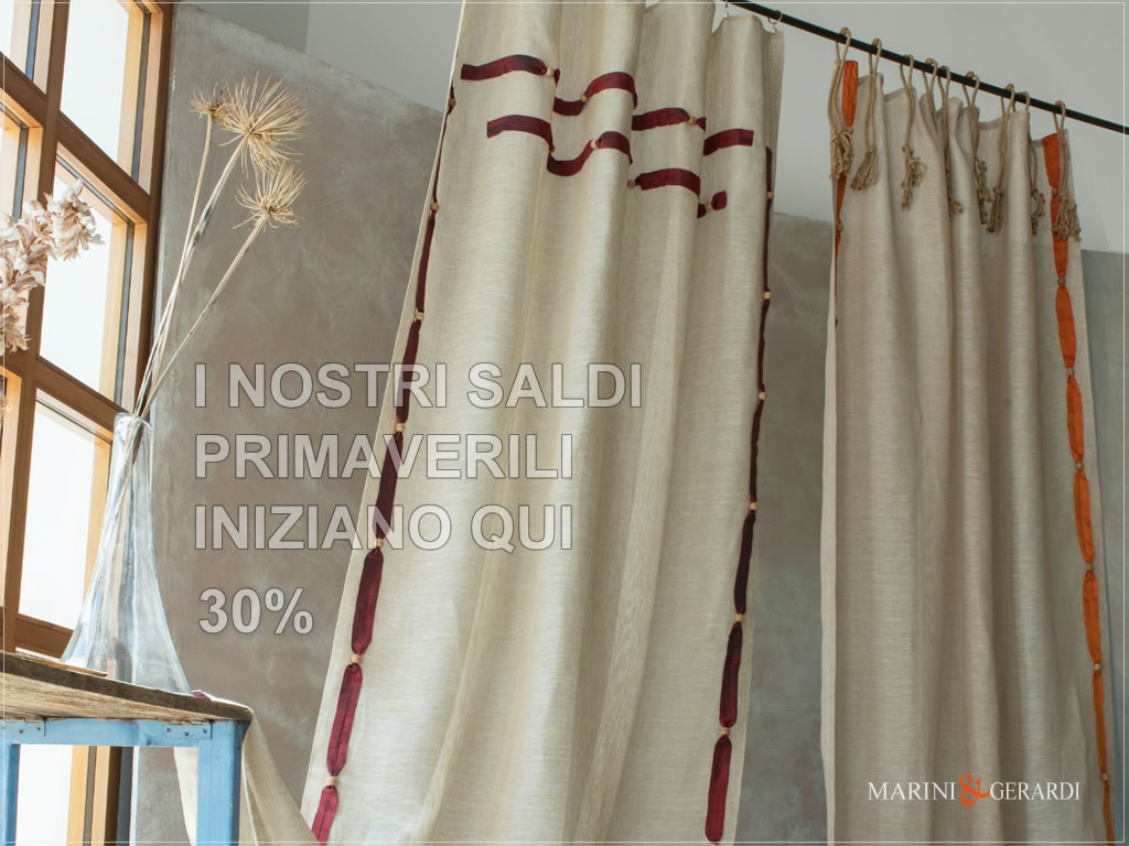 DESDEMONA tende moderne in sconto coupon 30% primavera 2022