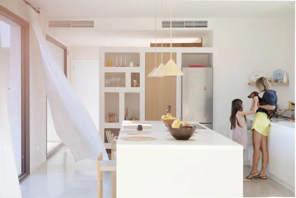 arredo cucina campagna in bianco