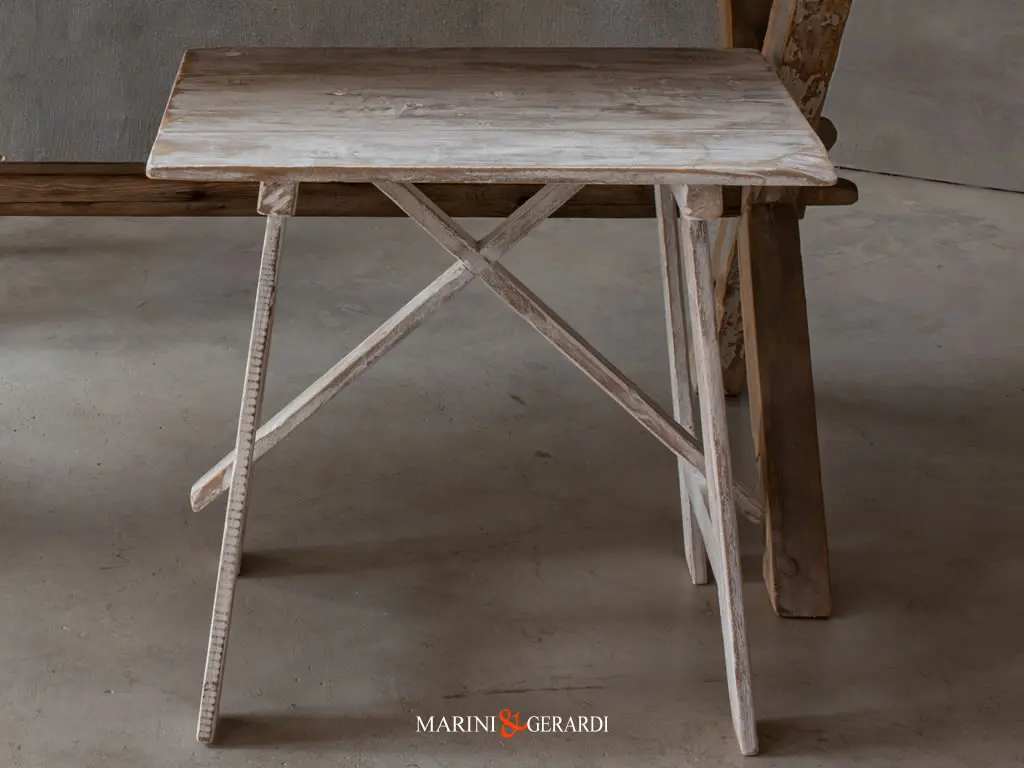 capretta legno massello porta vivande