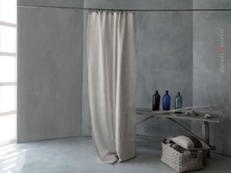 Tende Interne Moderne Soggiorno in Lino Canapone giunco