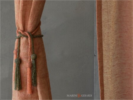 tende vetro finestra soggiorno vetrasse in lino - Marini e Gerardi