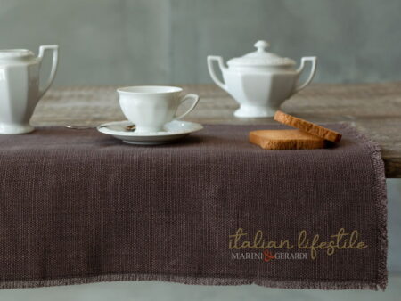 tovagliete americane prima colazione pranzo cena yuta marrone