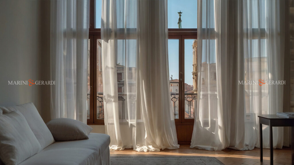 Tessuti lino per tende e tessuti tende a metraggio