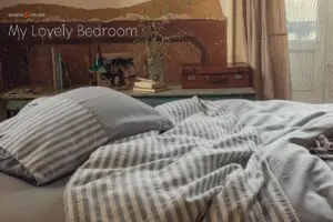 completo letto matrimoniale una piazza mezza in lino Vienna - LENZUOLA DI LINO