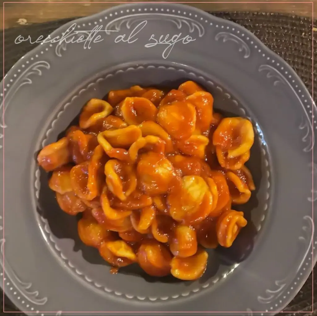 orecchiette al sugo ristoranti a lecce