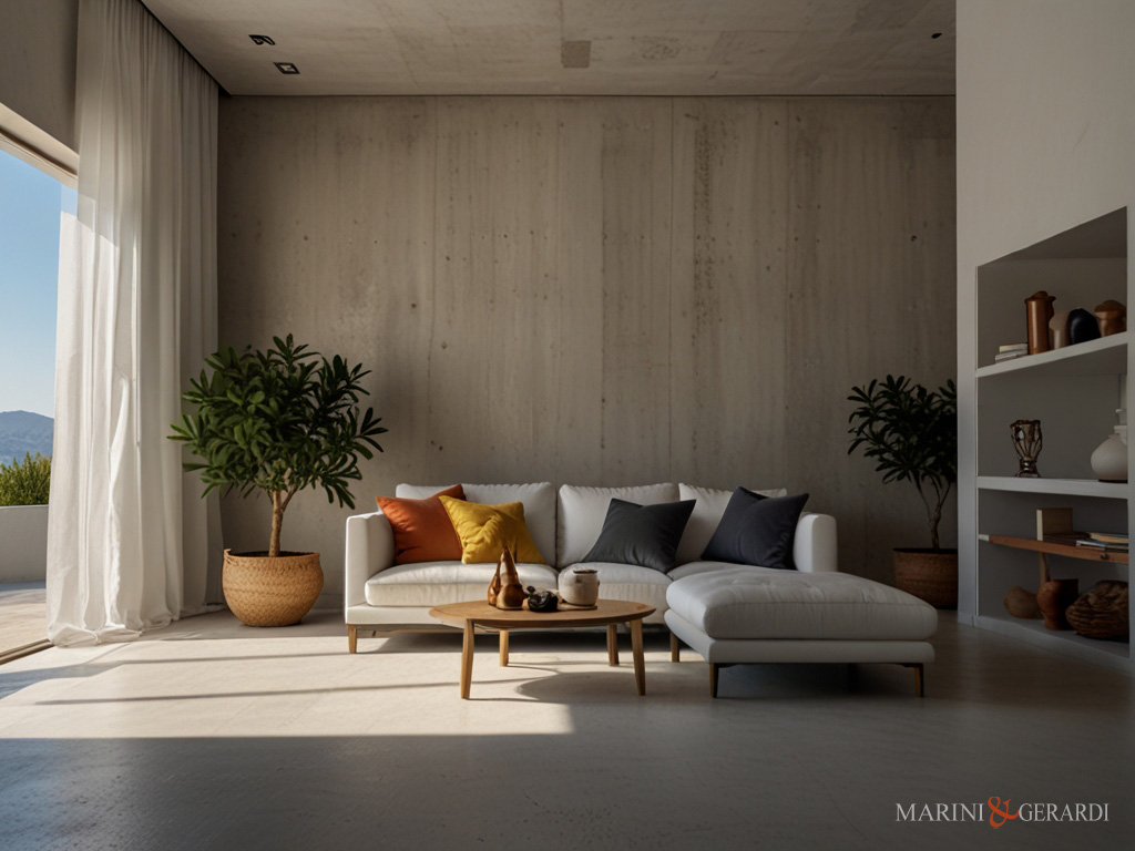 Tende a carovigno e tendaggi da interni in lino