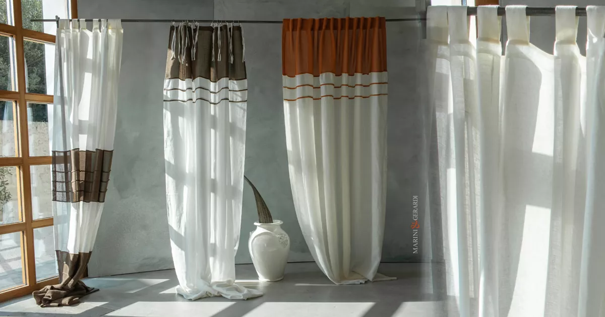 negozi di tende cremona tendaggi da interni in lino