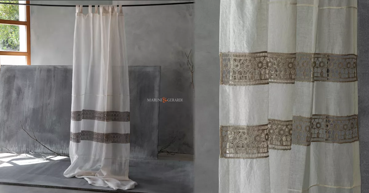 negozi di tende lecco tendaggi da interni in lino